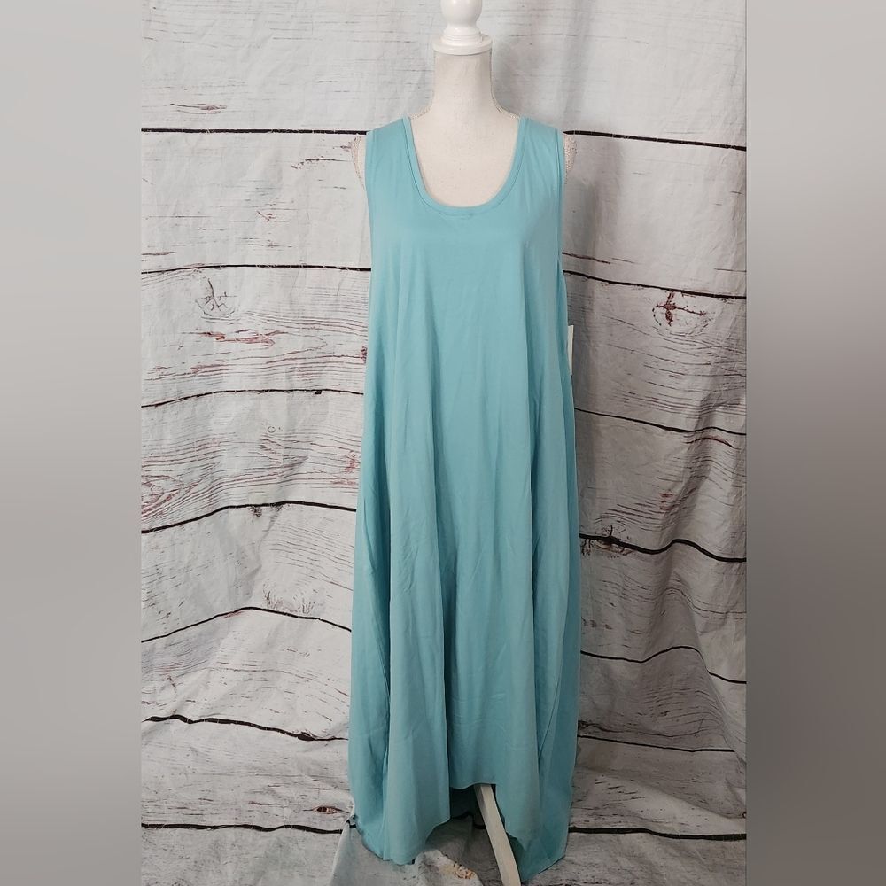 Halston Studio Maxi Open Back Dress Size XXXL NWT